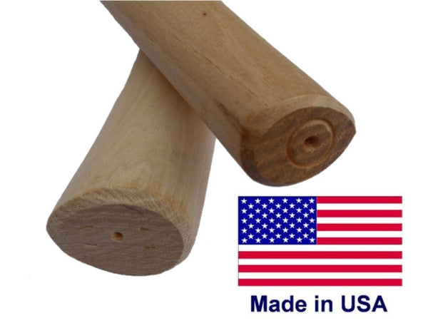 Precision turned USA made hickory